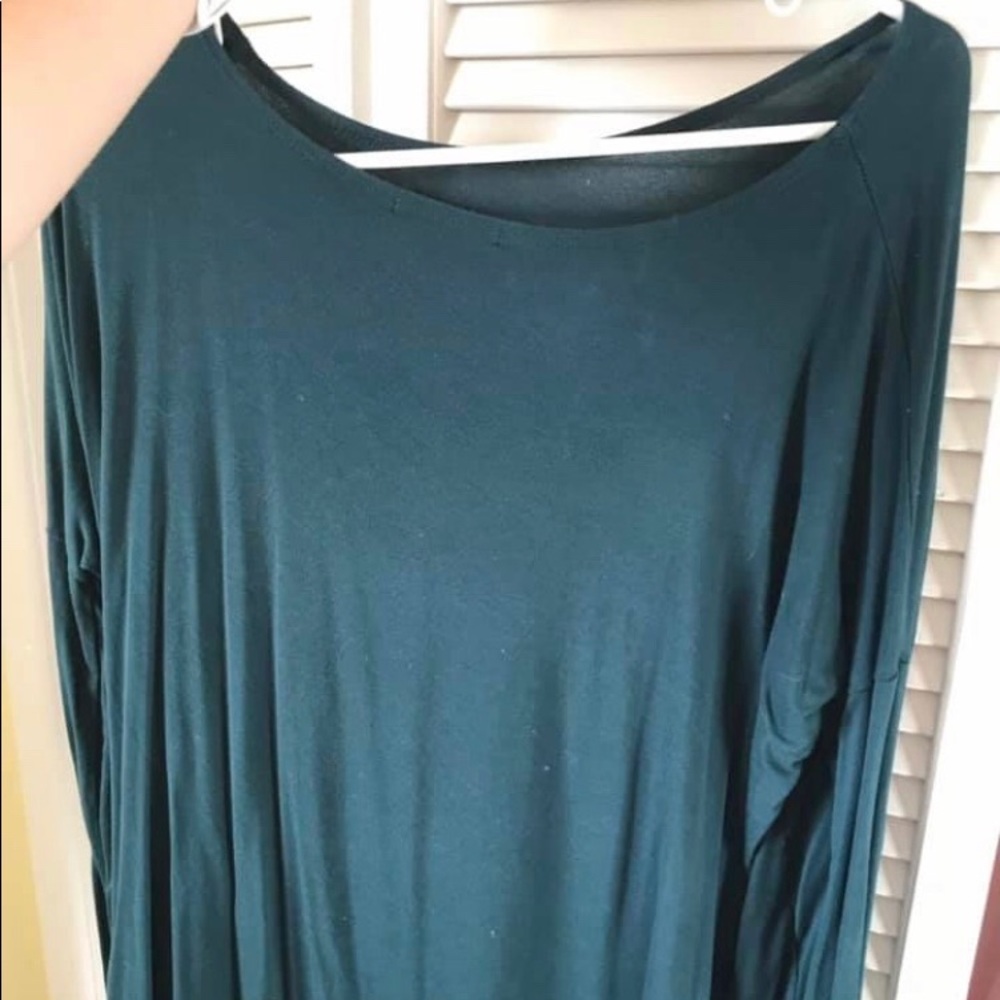 Green Piko Boutique top